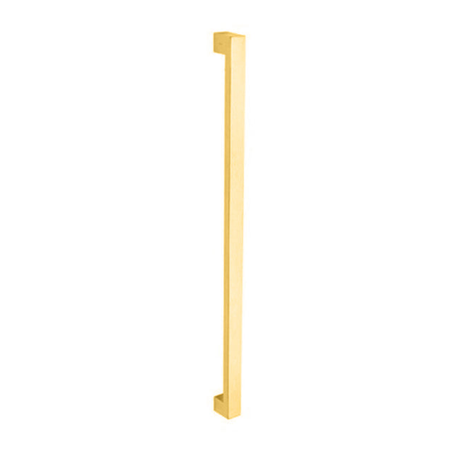 7101.BB.SB | Polo Door Pull Handle Back to Back 900mm Satin Brass | Zanda Architectural