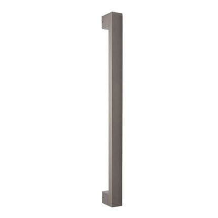 Polo Door Pull Handle Rear Fix 900mm Graphite Nickel 7101.RF.GN Zanda | Decorus Hardware