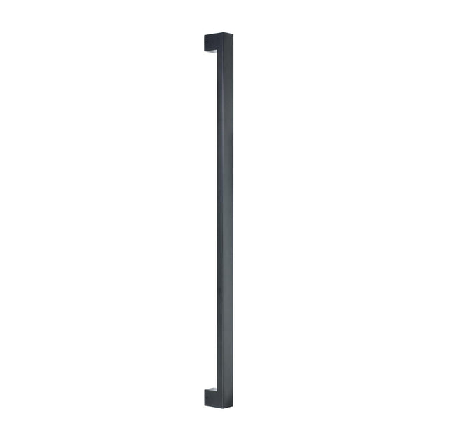 7102.BB.BLK | Polo Door Pull Handle Back to Back 1800mm Matt Black | Zanda Architectural