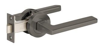 7107.GN | Vector Door Handle Passage Set Graphite Nickel | Zanda Architectural