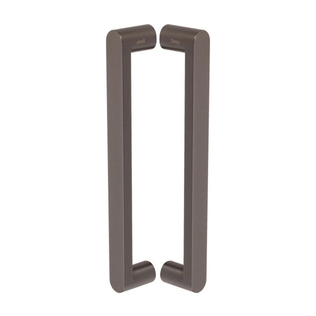 7111.BB.GN | Duke Pull Handle 300mm CTC Back to Back Graphite Nickel | Zanda Architectural