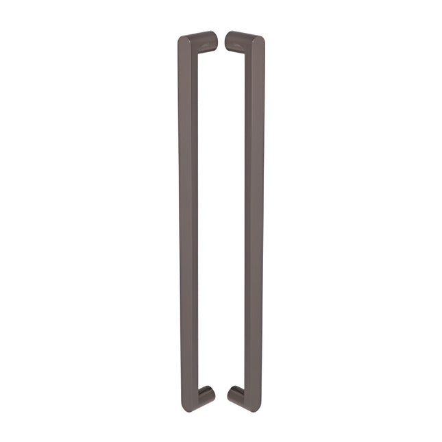 Duke Pull Handle 600mm CTC Back To Back Graphite Nickel 7113.BB.GN Zanda