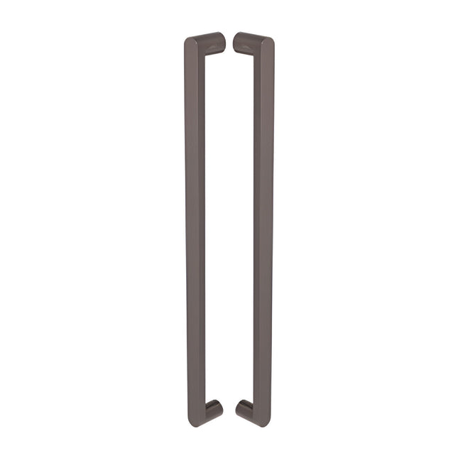 Duke Pull Handle 600mm CTC Rear Fix Graphite Nickel 7113.RF.GN Zanda