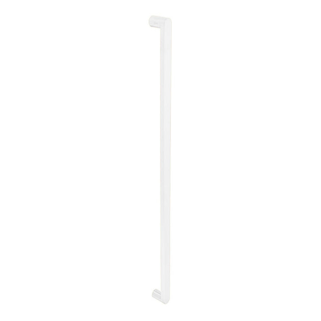 Duke Pull Handle 600mm CTC Rear Fix White 7113.RF.WHT Zanda