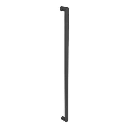 7114.BB.BLK | Duke Door Pull Handle 900mm Back to Back Matt Black | Zanda Architectural