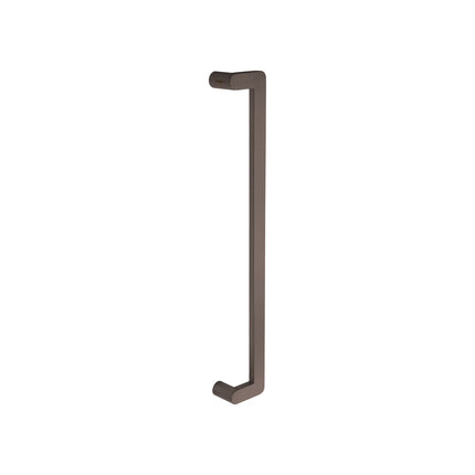 7117.BB.GN | Duke Offset Pull Handle, 600mm Crs - Back to Back | Zanda Architectural