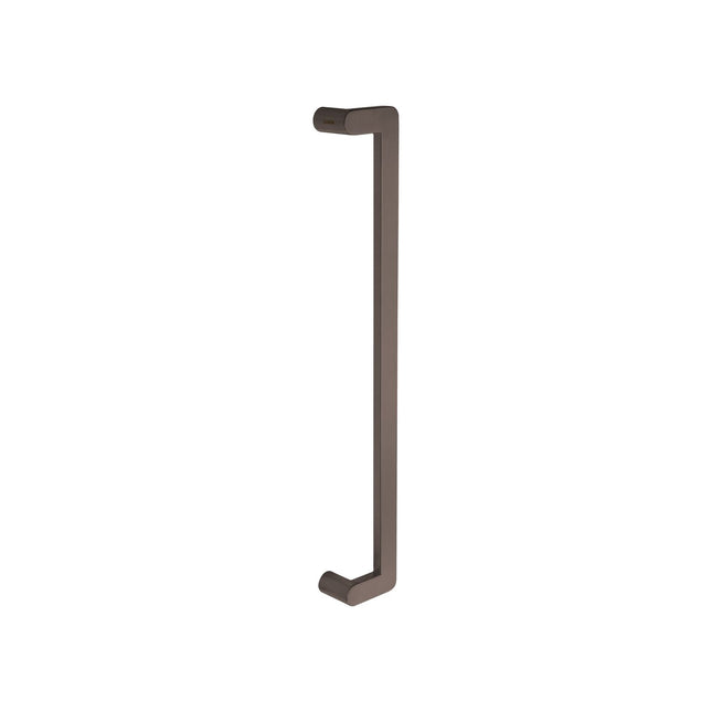 7117.BB.GN | Duke Offset Pull Handle, 600mm Crs - Back to Back | Zanda Architectural