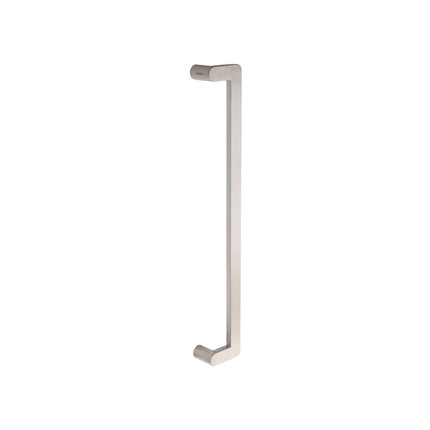 7117.BB.SS | Duke Offset Pull Handle, 600mm Crs - Back to Back | Zanda Architectural
