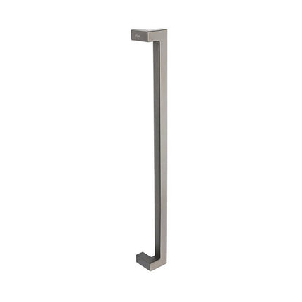 Nitro Offset Door Pull Handle Back to Back 300mm Graphite Nickel 7128.BB.GN Zanda | Decorus Hardware