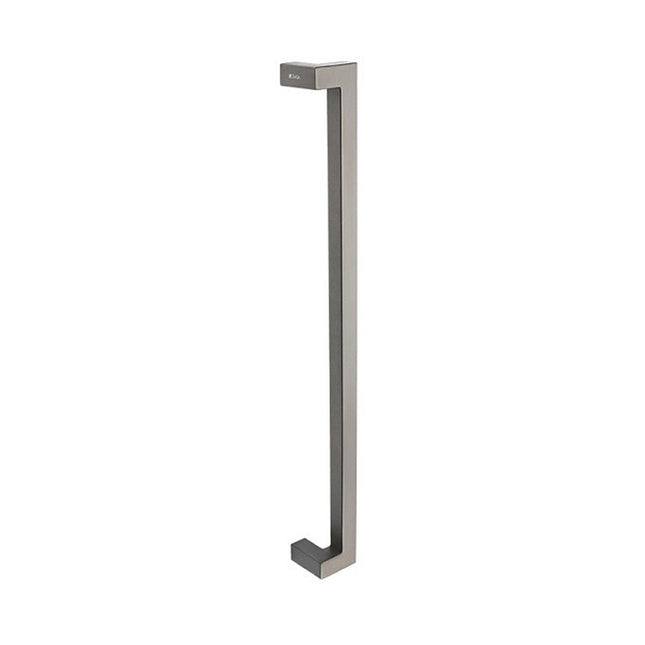 Nitro Offset Door Pull Handle Back to Back 300mm Graphite Nickel 7128.BB.GN Zanda | Decorus Hardware