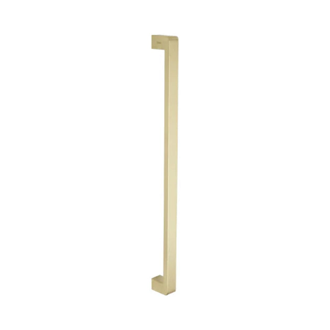 7240.BB.SB | Streamline Pull Handle Back to Back 600mm Satin Brass | Zanda Architectural