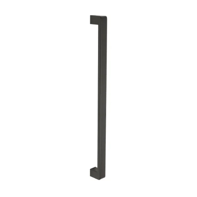 7240.FF.BLK | Streamline Pull Handle Face Fix 600mm Matt Black | Zanda Architectural