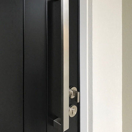 7240.FF.GN | Streamline Pull Handle Face Fix 600mm Graphite Nickel | Zanda Architectural