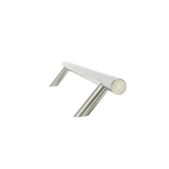 Omega Round Pull Handle Back to Back 900mm Stainless Steel 7301BB.SS Zanda | Decorus Hardware