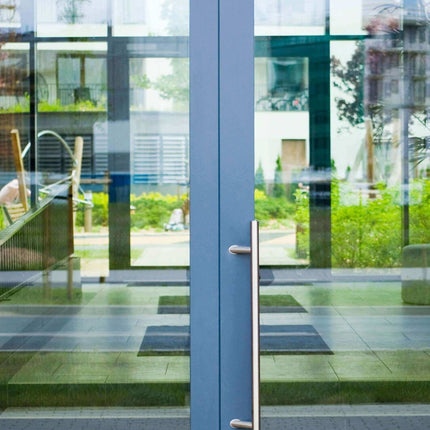 Omega Round Pull Handle Face Fix 600mm Stainless Steel 7300FF.SS Zanda