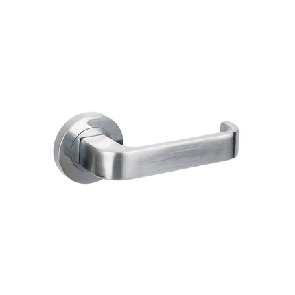 Streamline Door Handle Leverset Only Satin Chrome 7313SC Zanda | Decorus Hardware