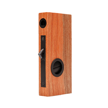 8106.BLK | Visca Flush Pull Kit Privacy Set Matt Black for Sliding Door 8106BLK | Zanda Architectural