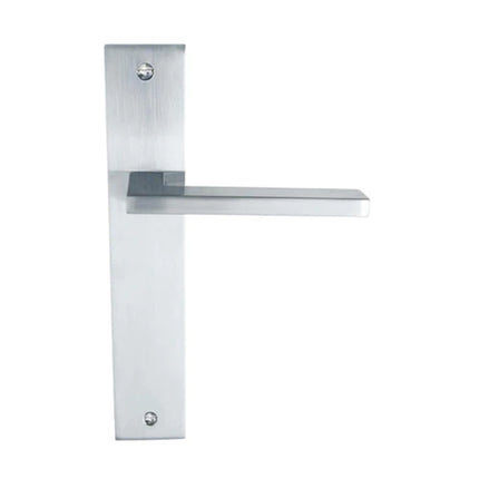 Matrix Longplate Only Handle Brushed Nickel 8131.BN Zanda | Decorus Hardware