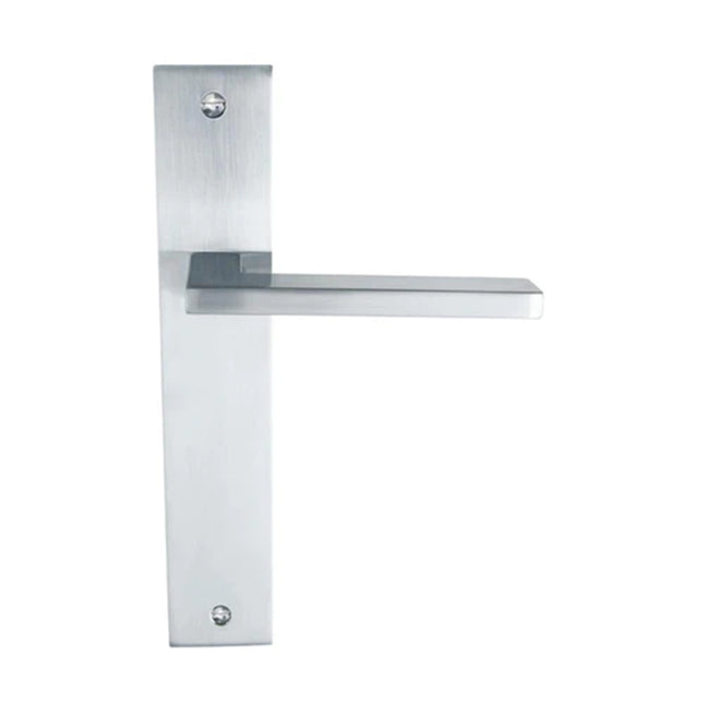 Matrix Longplate Only Handle Brushed Nickel 8131.BN Zanda | Decorus Hardware