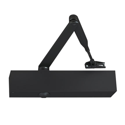 DC.8016.FB.BLK | Heavy Duty Standard Arm Door Closer EN1-6 Matt Black | Zanda Architectural