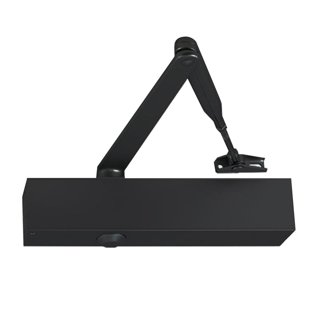 DC.8016.FB.BLK | Heavy Duty Standard Arm Door Closer EN1-6 Matt Black | Zanda Architectural