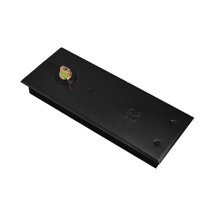TS.7004.HO.DAX.BLK | TS7004 EN-4 Floor Spring Hold Open Double Action Matt Black | Zanda Architectural