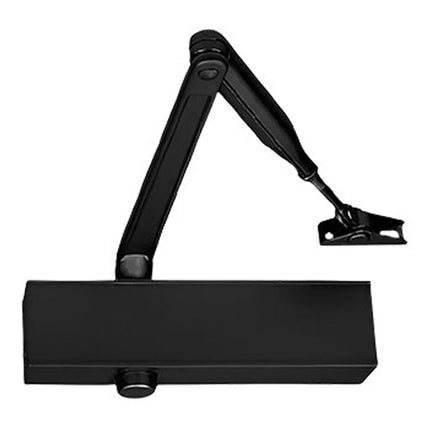 TS.8024.FB.BLK | EN 2-4 Standard Arm Door Closer Matt Black | Zanda Architectural