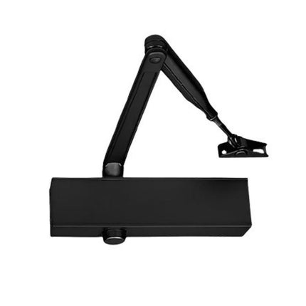 TS.8024.SA.BLK | EN 2-4 Standard Arm Door Closer Matt Black | Zanda Architectural