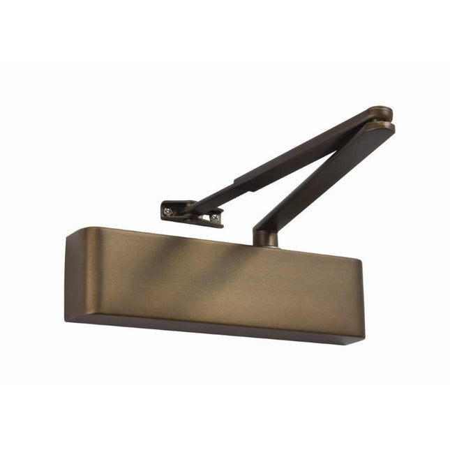 Door Closer Combined Unit Flat Bar Armset Weather Bronze TS.9205.SRFB.WB Zanda | Decorus Hardware