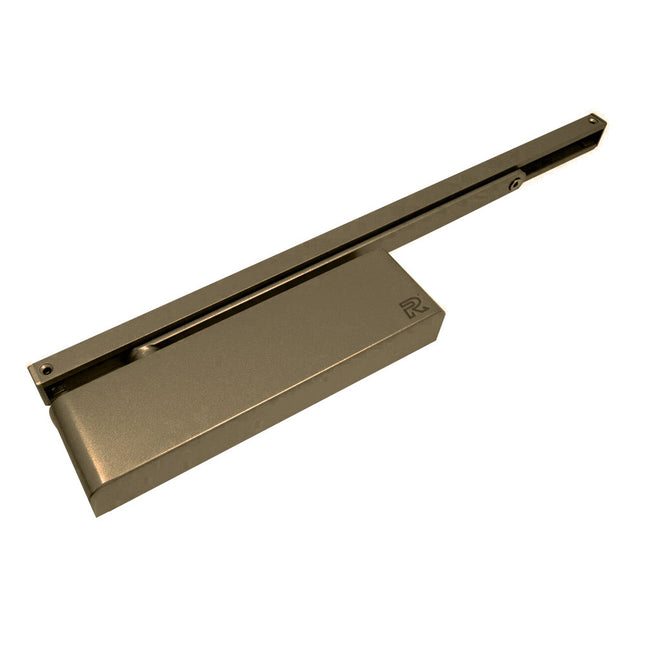 Door Closer Combined Unit Slide Armset Weather Bronze TS.9205.SRSA.WB Zanda | Decorus Hardware
