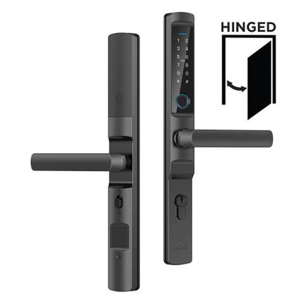 LOCKTON ELEV36-BLK-H25 E-Series Euro Narrow Smart Door Lock Hinged Door Matte Black