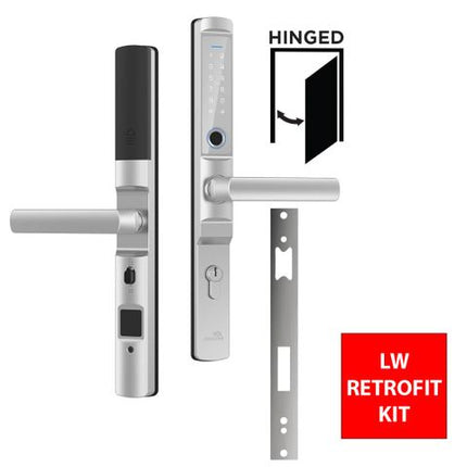 LOCKTON ELEV36-SIL-H30-LKIT1 E-Series Smart Door Lock LW Retrofit KIT1 Silver
